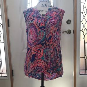 Lilly Pulitzer Sleeveless Stacey Top